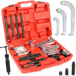 Estrattore Idraulico per Cuscinetti Dischi Ingranaggi Rotatori | 2 o 3 Bracci da 4" 6" 8" | Forza Massima 10 T | Con Valigia da Trasporto